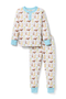 selected Ivory / Dog Print