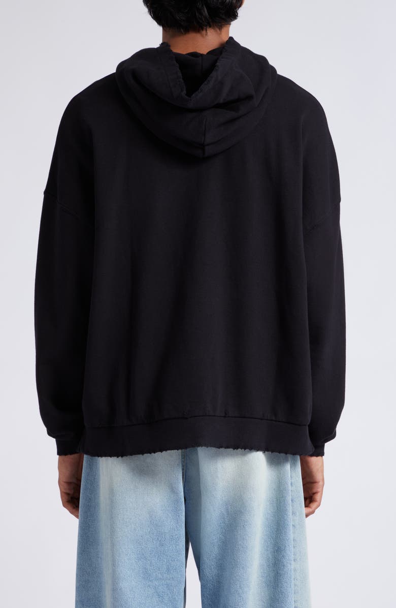 Palm Angels Statement Monogram Embroidered Hoodie, Alternate, color, 