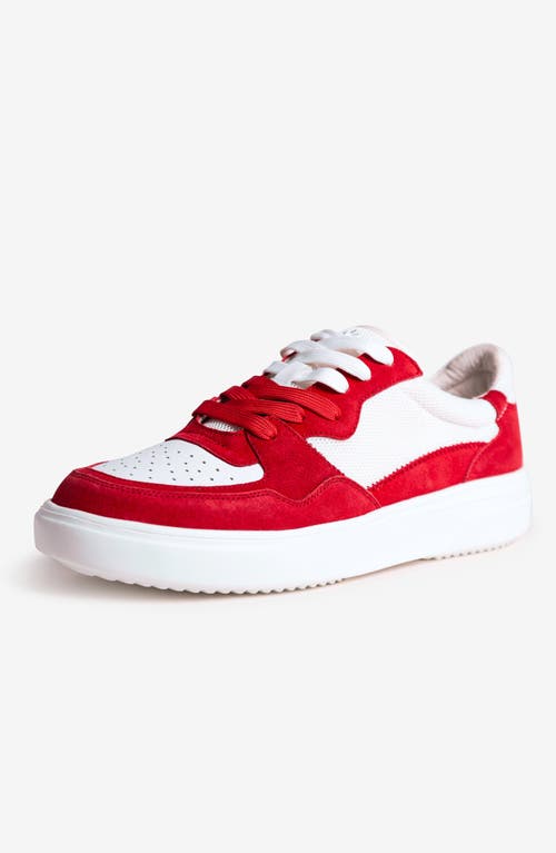 Freshy Court 2.0 Sneaker In Red