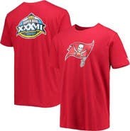 New Era Men's New Era Red Tampa Bay Buccaneers Patch Up Collection Super Bowl XXXVII T-Shirt