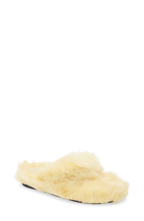 Blurr Shearling Flip Flop (Women)