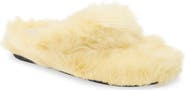 Acne Studios Blurr Shearling Flip Flop