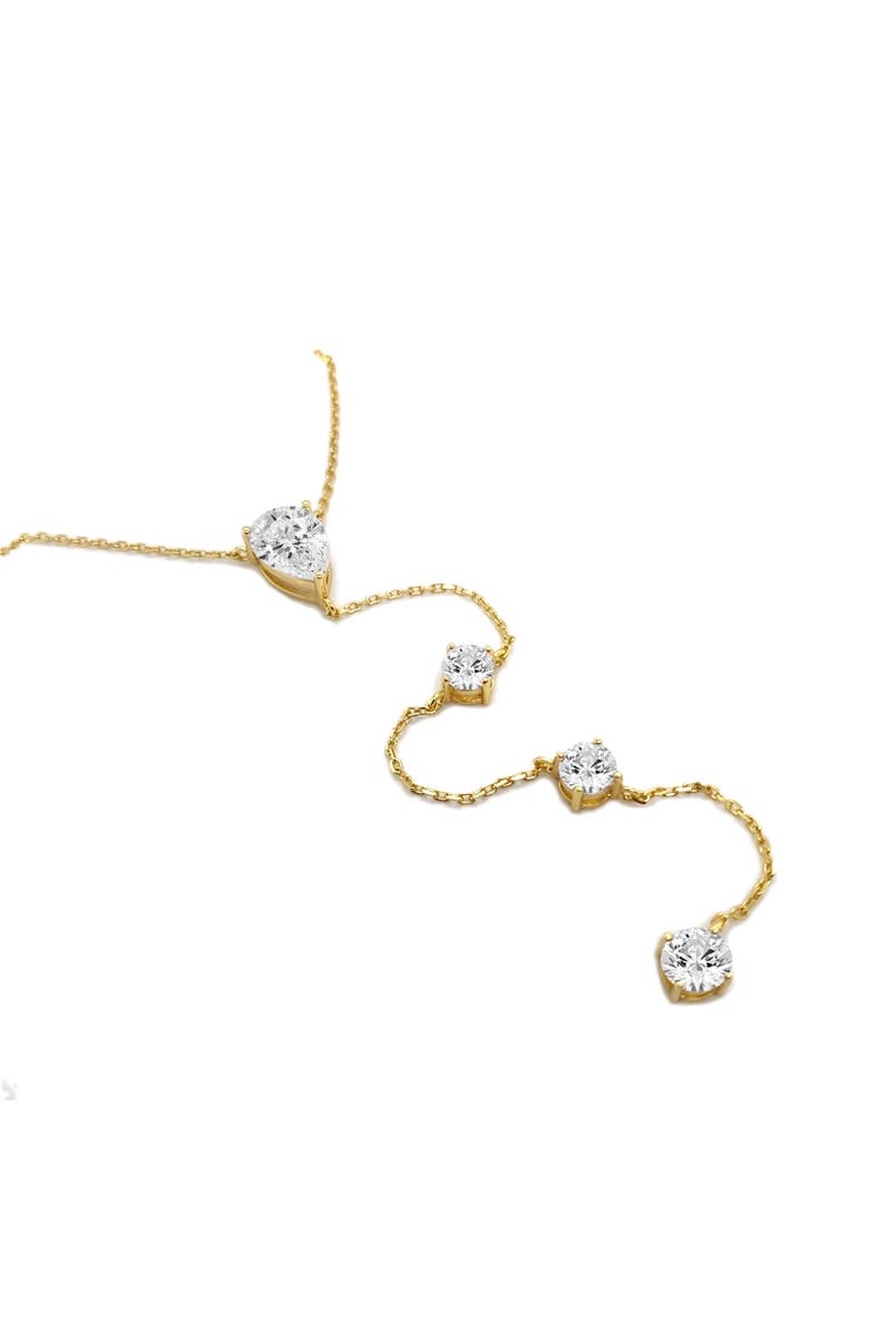 Anna Zuckerman Lovers Only Lariat, Alternate, color, Yellow Gold