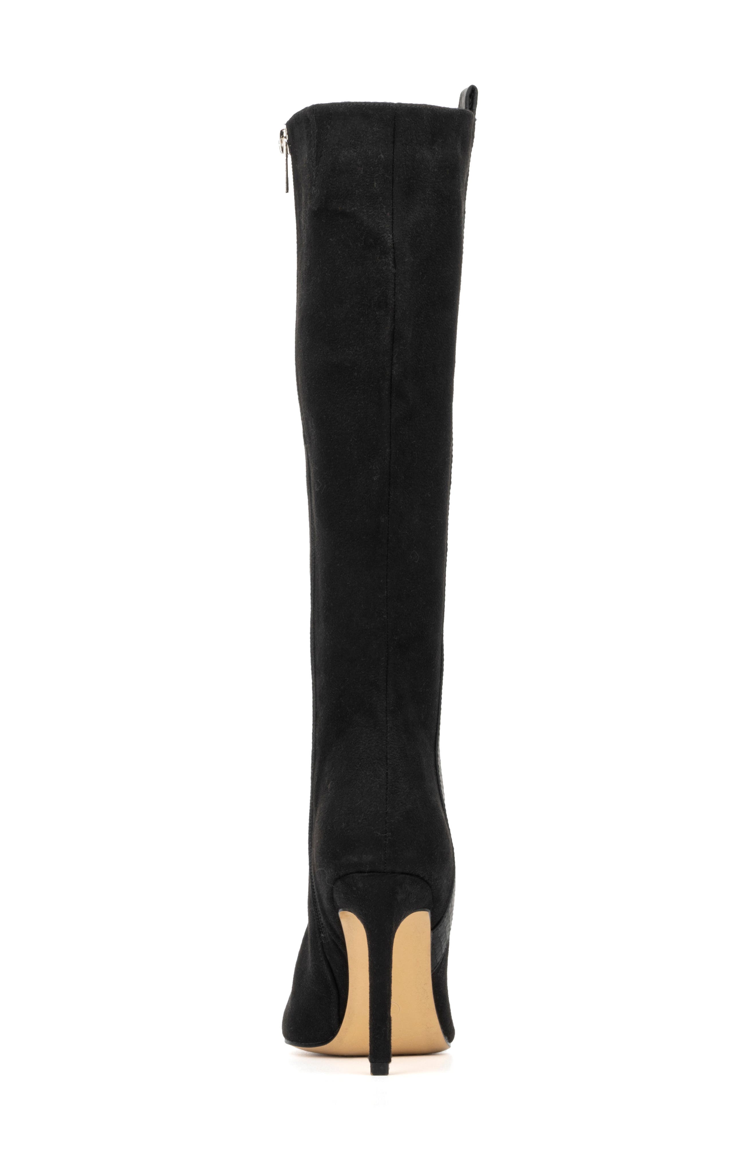 NEW YORK AND COMPANY Macey Knee High Boot, Alternate, color, Black