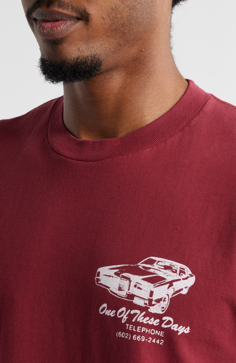 ONE OF THESE DAYS Tire Service Graphic T-Shirt, Alternate, color, 