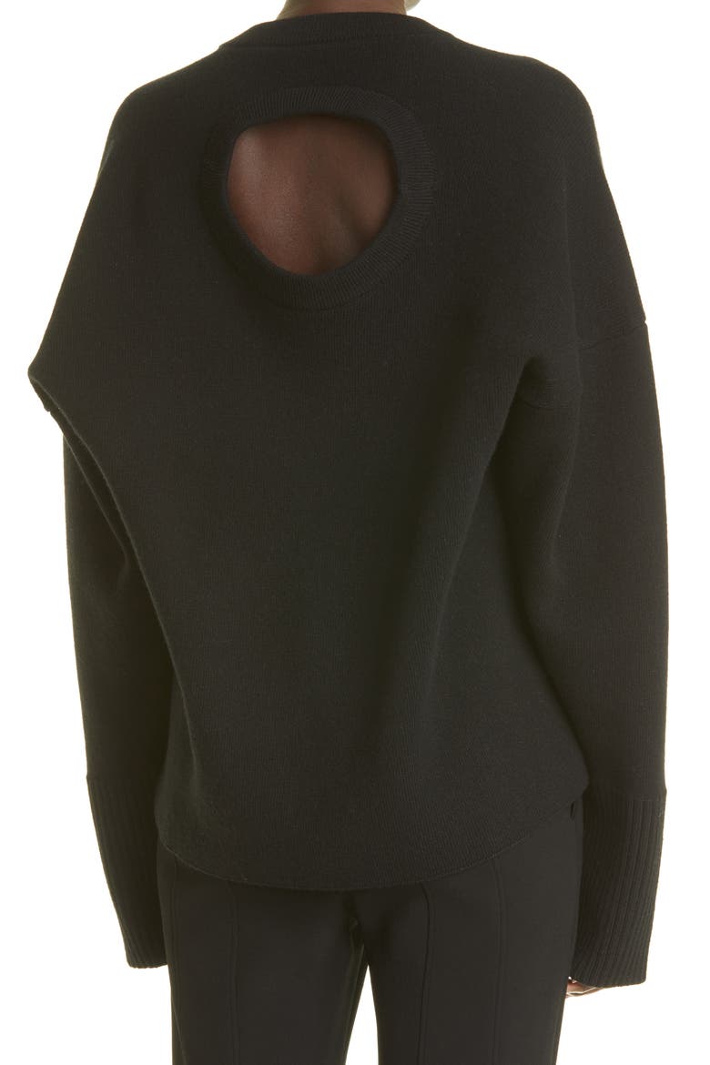 Cashmere Sweater, Alternate, color, BLACK