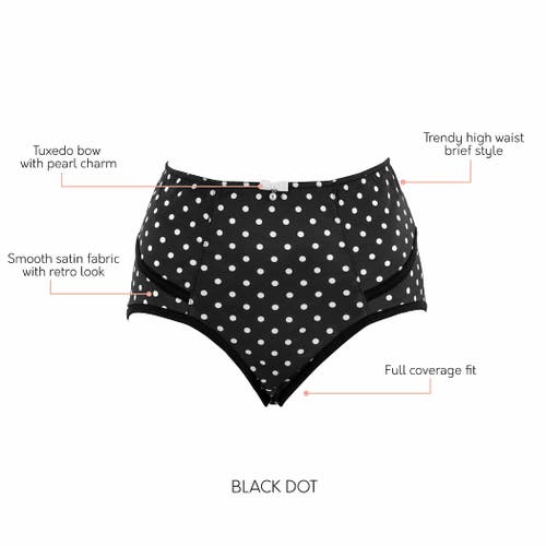 Parfait Charlotte High Waist Brief In Black
