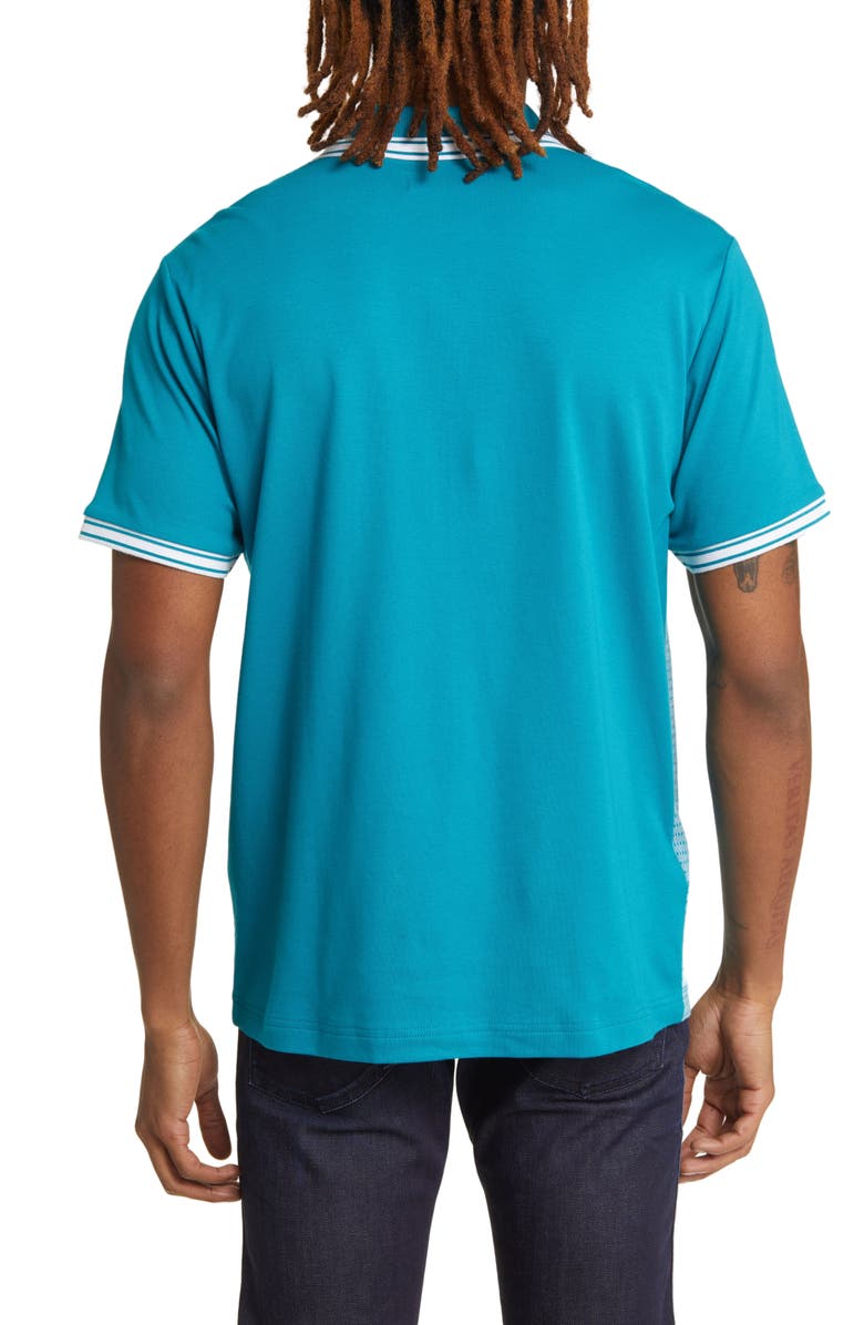 Original Penguin Tipped Interlock Polo, Alternate, color, 