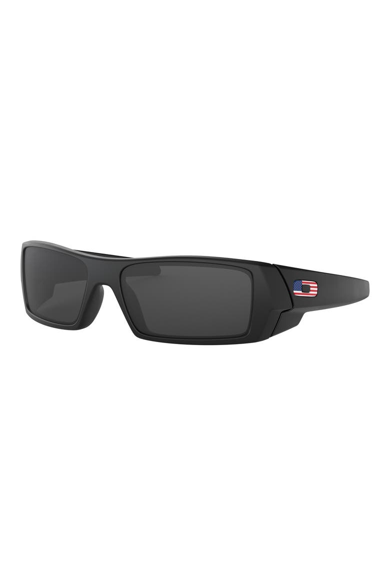 Gascan® 60mm Rectangular Sunglasses, Alternate, color, MATTE BLACK