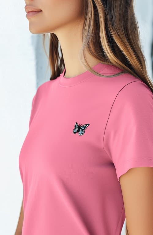 DALIX DALIX BUTTERFLY WOMENS RELAXED TEE