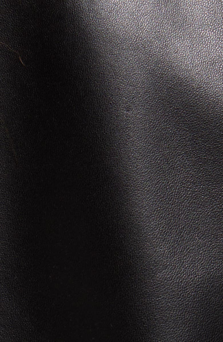 Sam Edelman Leather Bomber Jacket, Alternate, color,