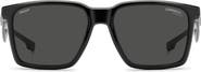 Carrera Eyewear x Ducati 56mm Rectangular Sunglasses