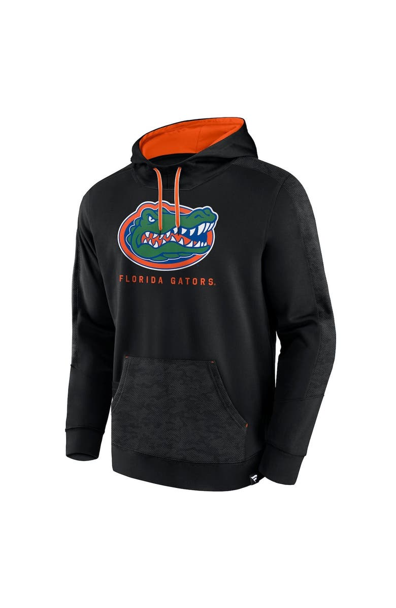 FANATICS Men's Fanatics Branded Black Florida Gators Defender Pullover Hoodie, Alternate, color, 