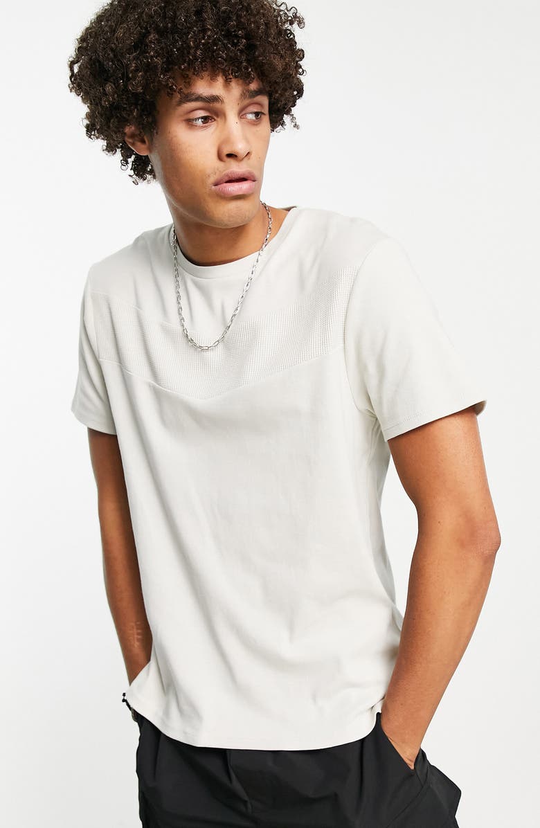 ASOS DESIGN Rib T-Shirt, Main, color, 