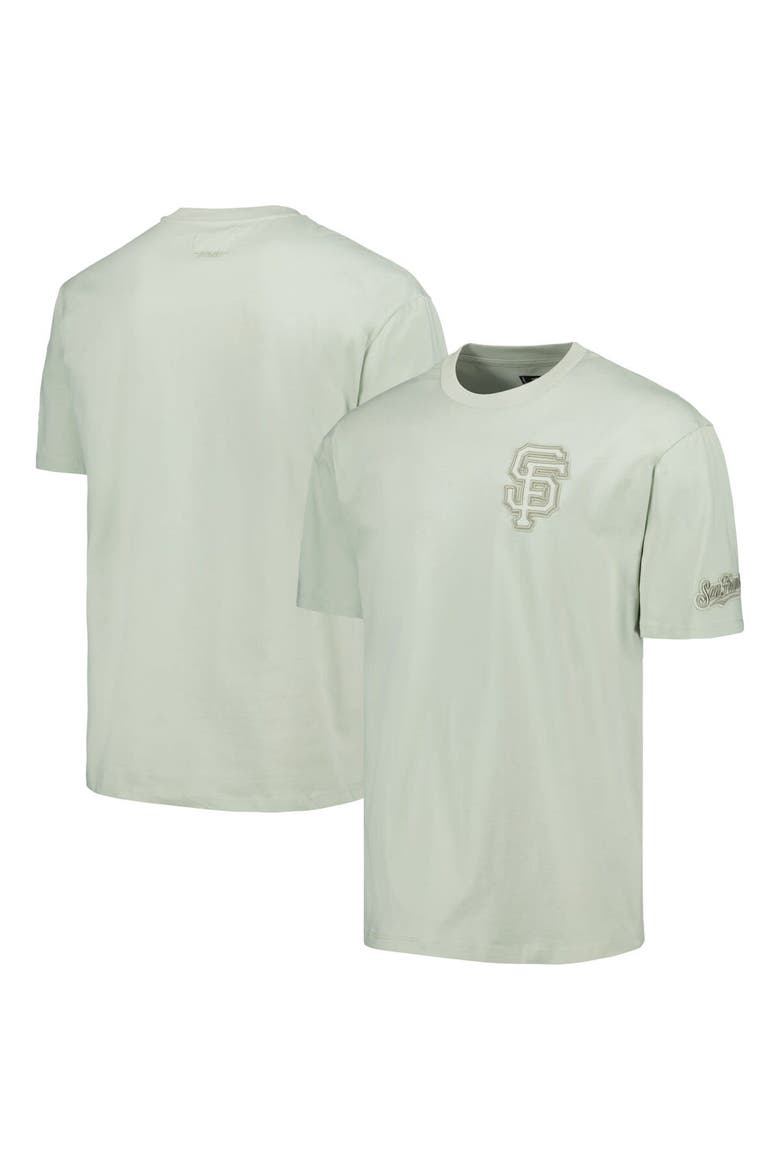 Men's Pro Standard Mint San Francisco Giants Neutral CJ Dropped Shoulders T-Shirt, Alternate, color, Mint