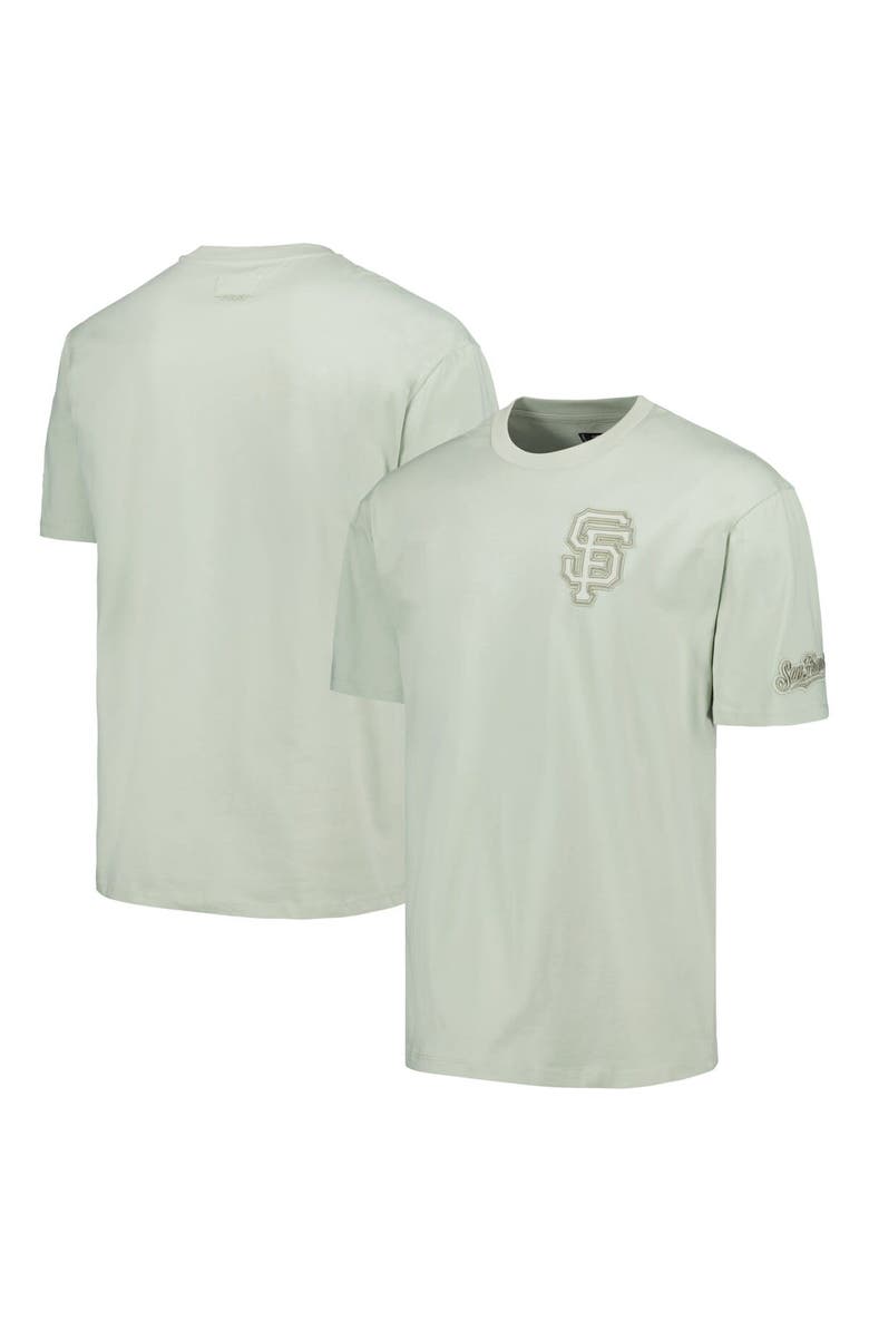 PRO STANDARD Men's Pro Standard Mint San Francisco Giants Neutral CJ Dropped Shoulders T-Shirt, Alternate, color, Mint
