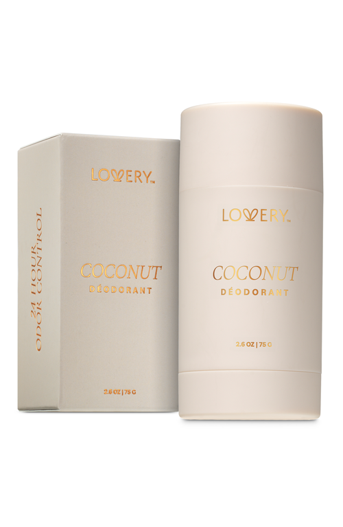 Lovery Aluminum Free Deodorant Stick In Coconut