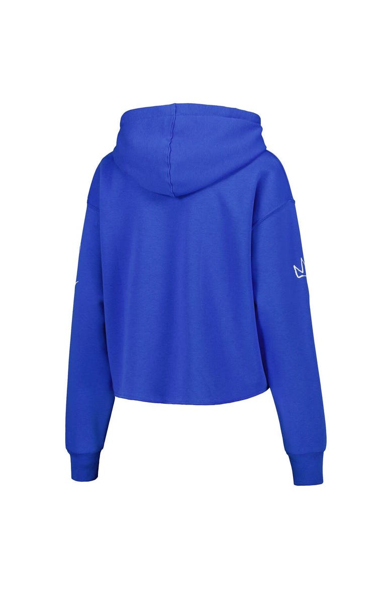 Women's Nike Royal Brooklyn Nets 2022/23 City Edition Courtside Pullover Hoodie, Alternate, color, Royal