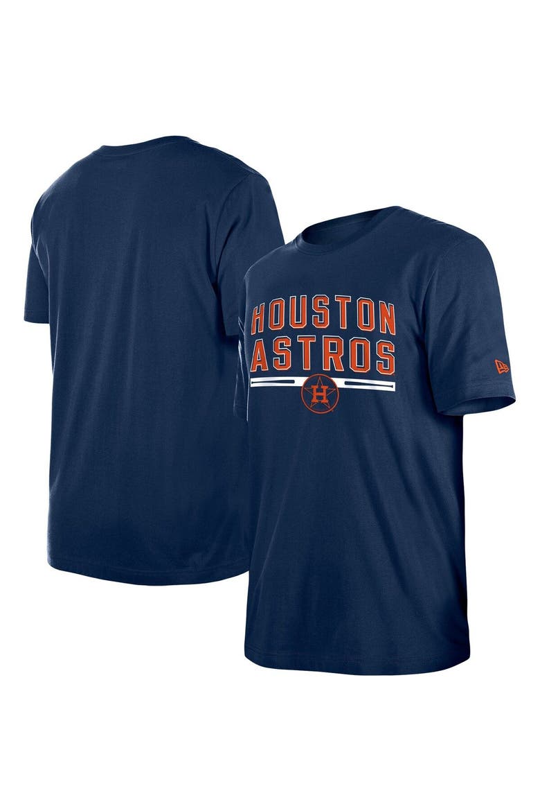 Men's New Era Navy Houston Astros Batting Practice T-Shirt, Main, color, Navy