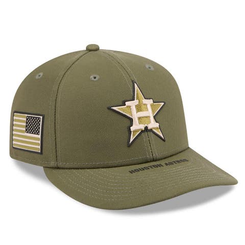 Men's New Era  Olive Houston Astros 2026 Armed Forces Day Low Profile 59FIFTY Fitted Hat