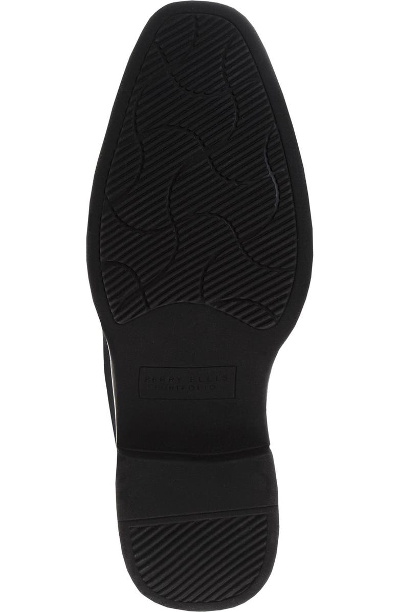 Perry Ellis Men’s Premium Classic Oxford Dress Shoes Elegant and Comfortable, Alternate, color, Black