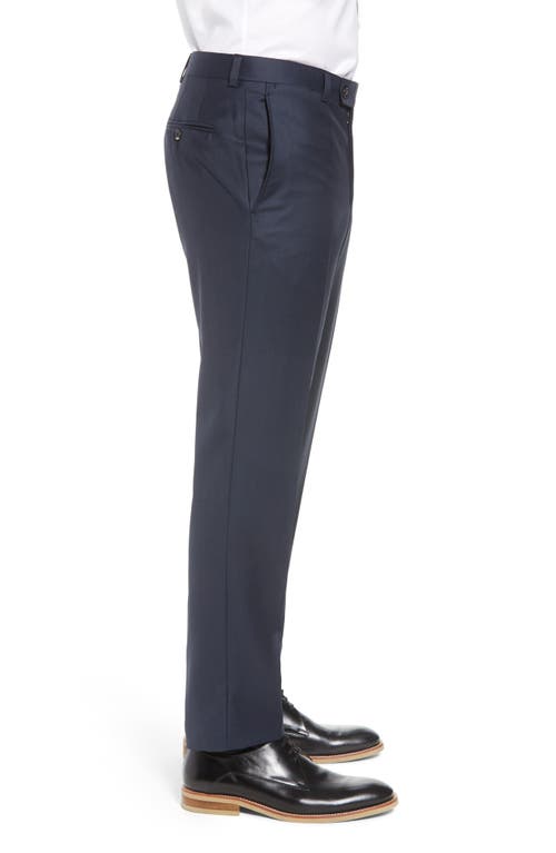 Ted Baker London Josh Slim Fit Wool Tuxedo Suit Pants In Blue