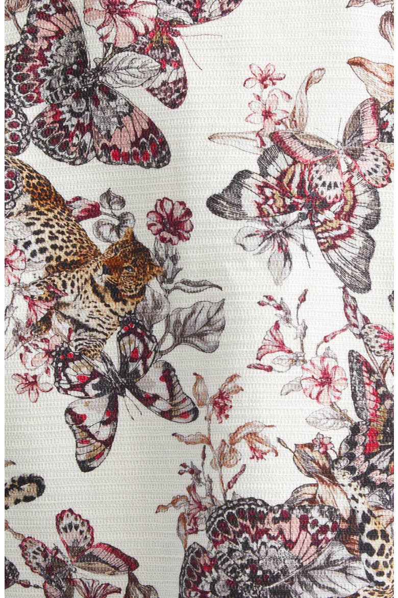 Nyx Print Crop Jacket, Alternate, color, WHITE MULTI LARGE BUTTERFLY