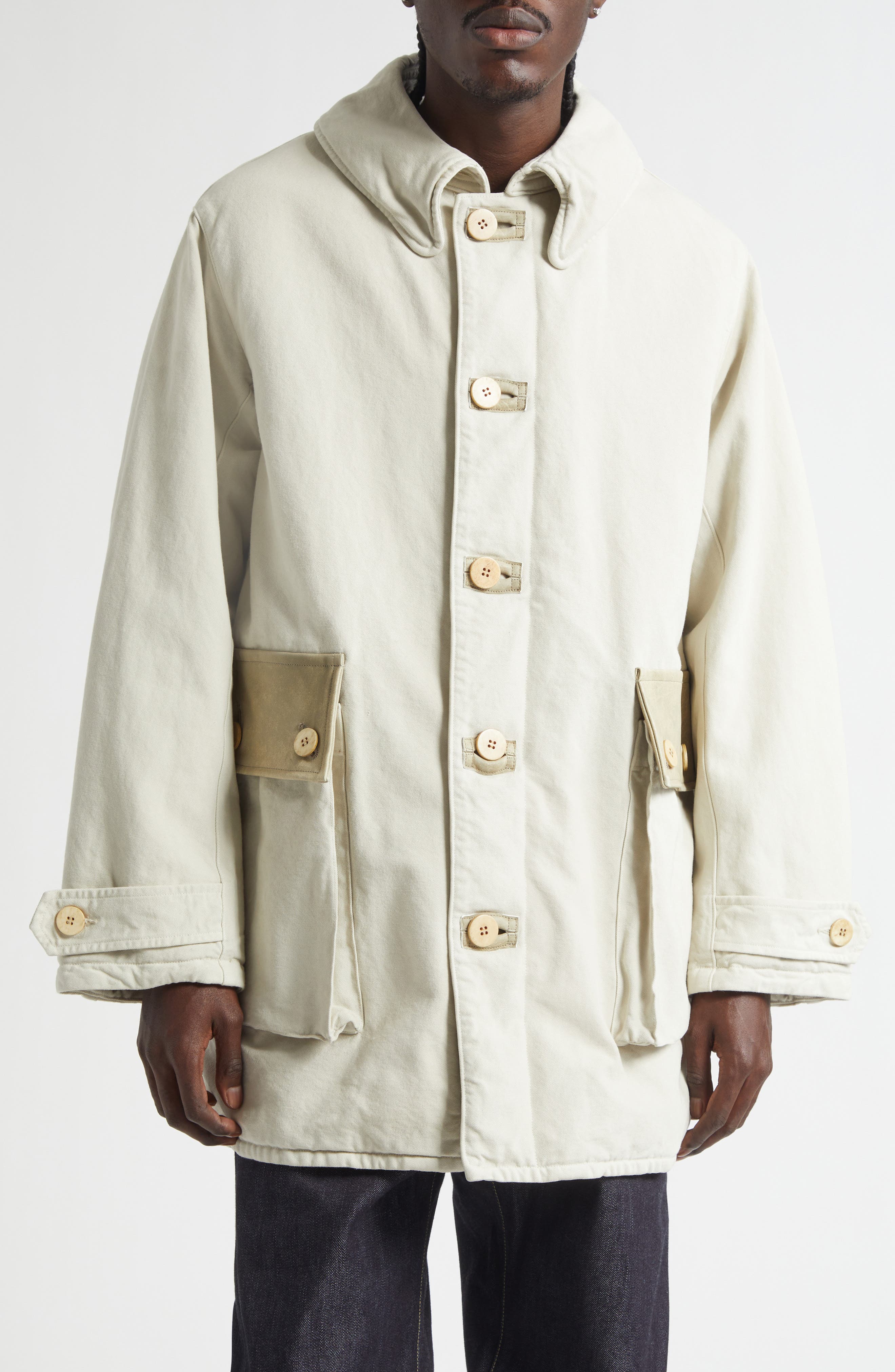 visvim WINFIELD COAT IVORY 3 新品未使用 おまけ付き 57347882-a1eb-4622-bbc1-