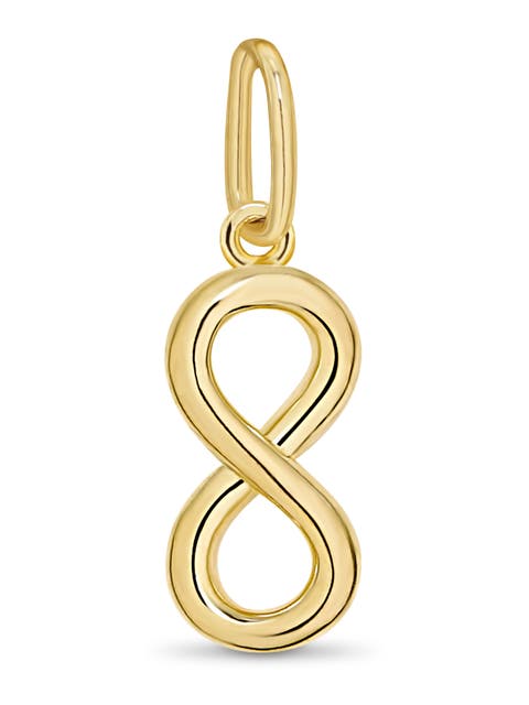 Infinity Pendant in 14K Gold