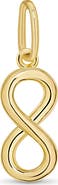 DEVATA Infinity Pendant in 14K Gold
