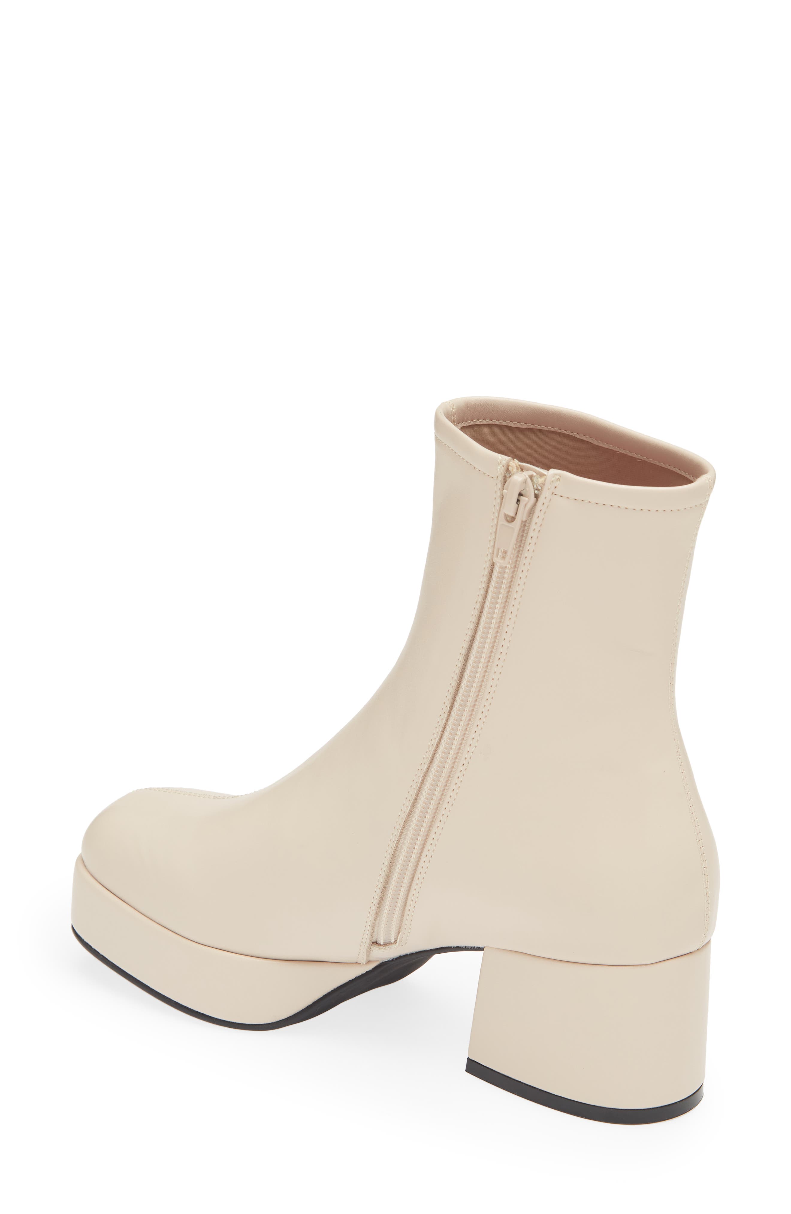 Platform Boot, Alternate, color, CREAM
