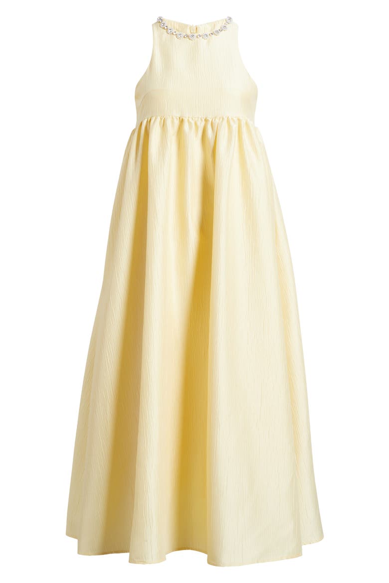 Sister Jane Darya Jewel Neck Sleeveless Midi Dress (Women
