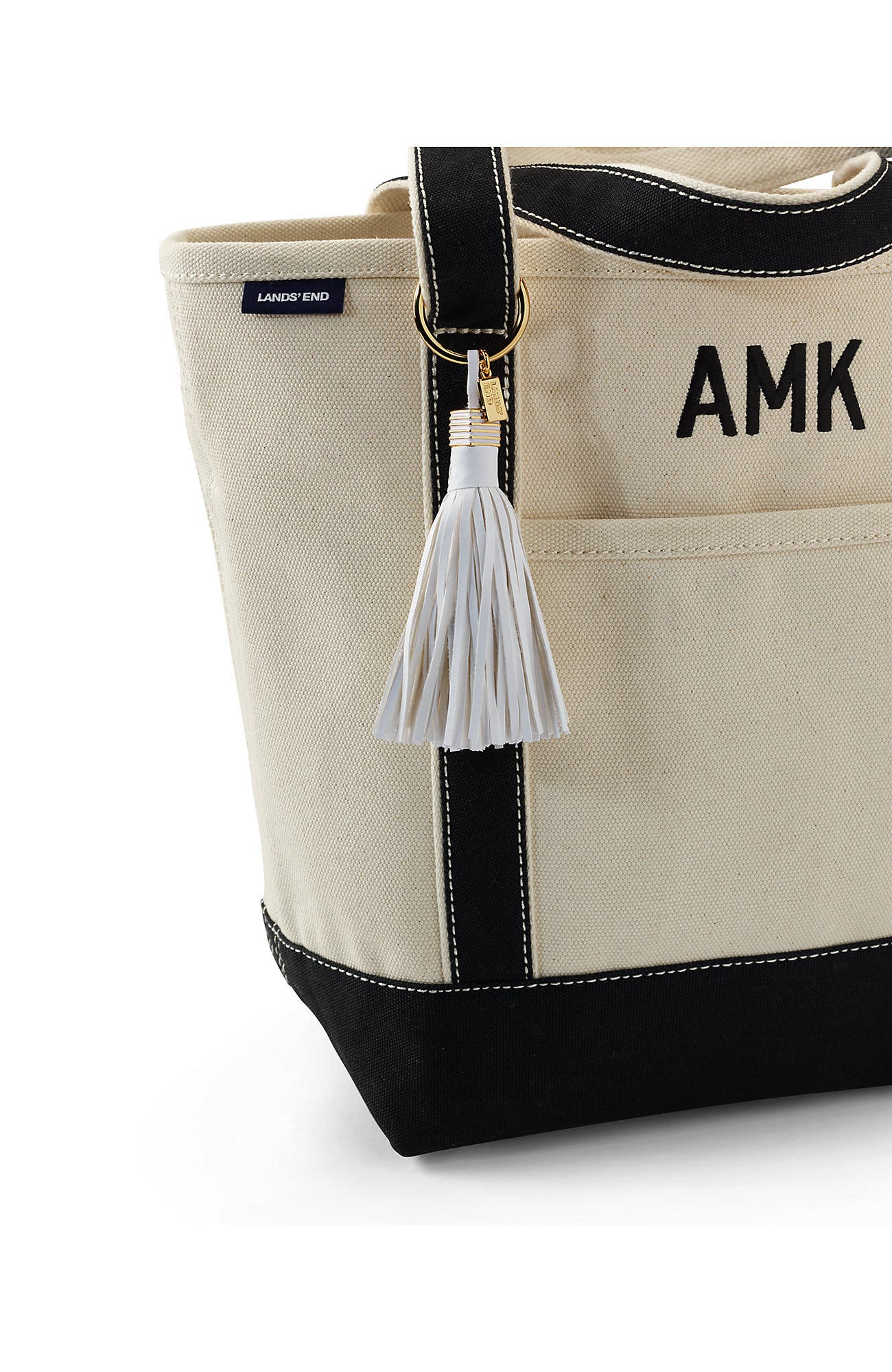 Bag Charm, Alternate, color, White