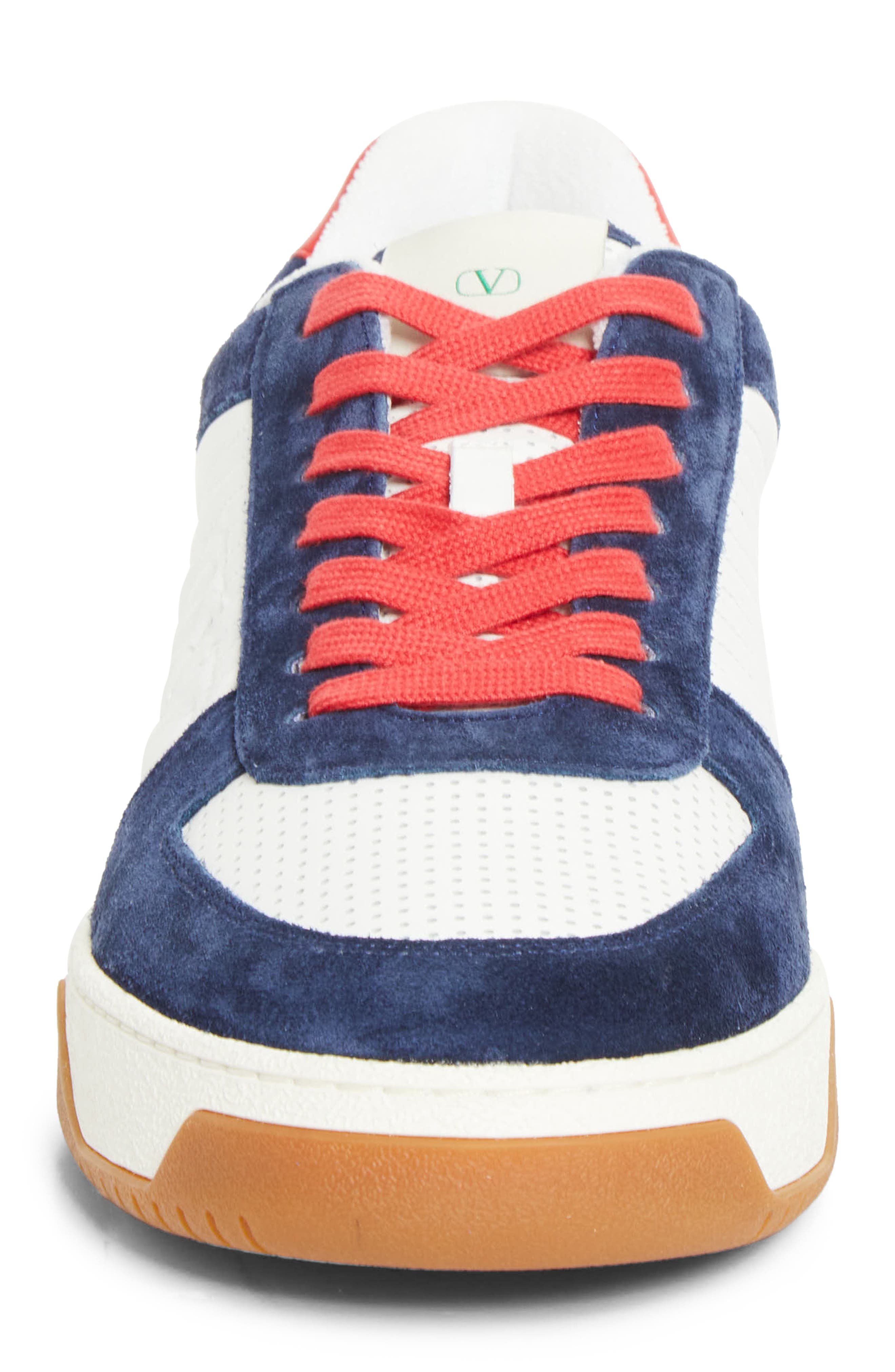 Sparry Low Top Sneaker, Alternate, color, BLUE MULTI