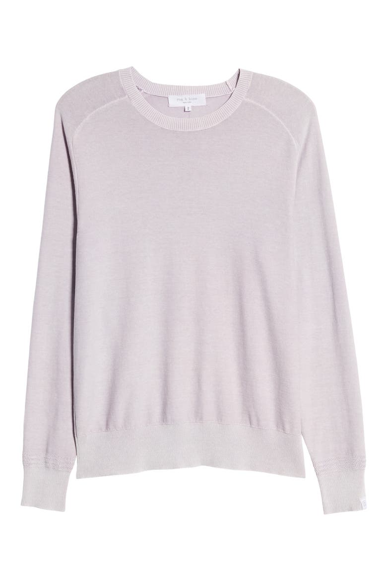 Lance Slim Fit Crewneck Sweater, Alternate, color, LAVENDER