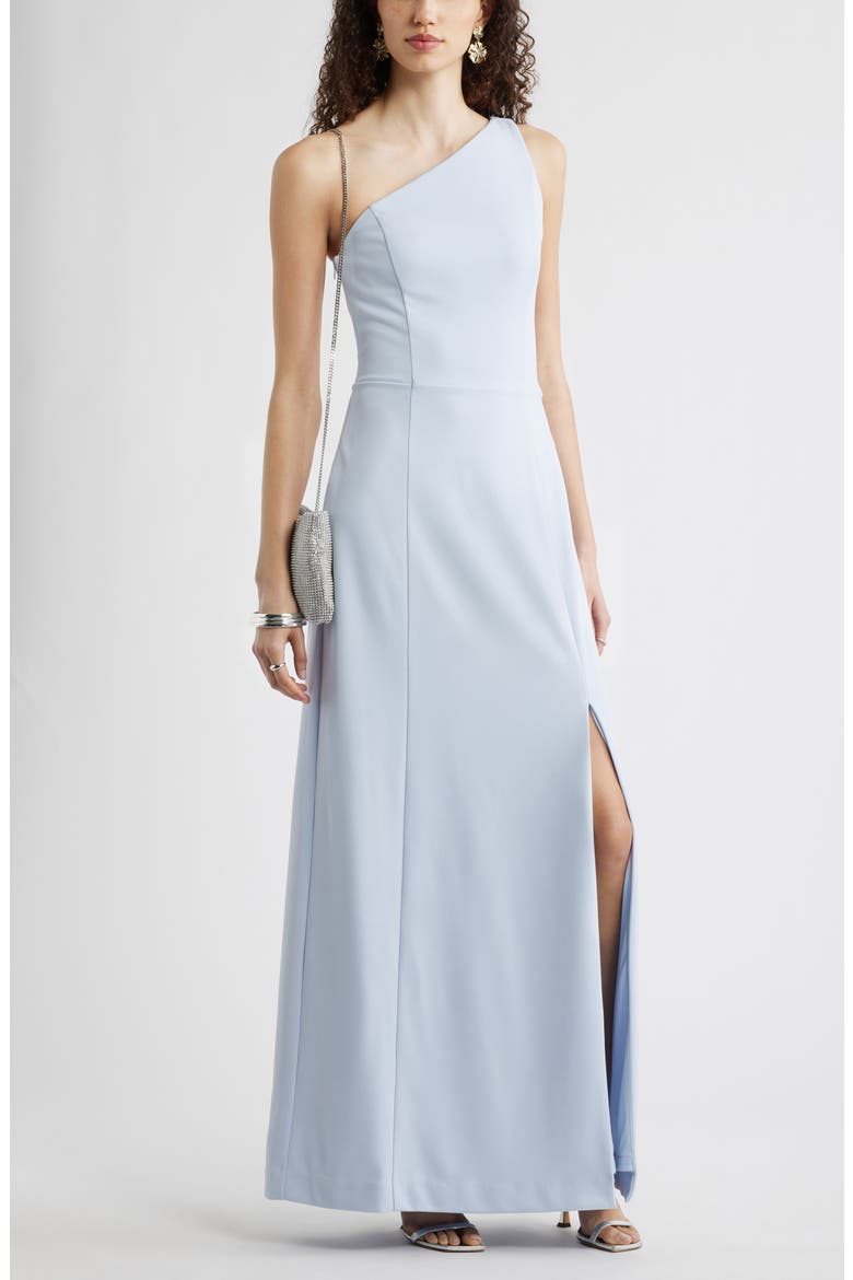 Chelsea28 One-Shoulder Maxi Cocktail Dress (Women) | Nordstrom
