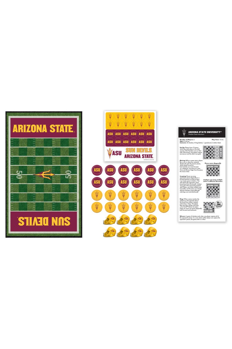 Arizona State Sun Devils Checkers Game, Alternate, color, Multicolor