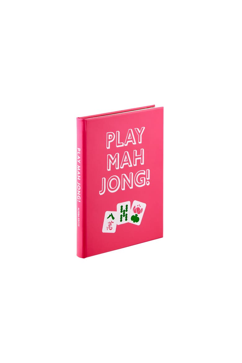 Play Mahjong! An All-Levels Guide to American Mahjong Leather Edition, Main, color, Robin's Egg Blue