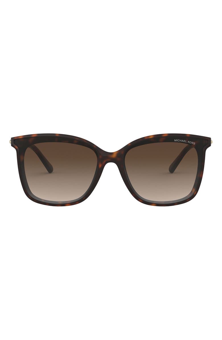 Michael Kors 61mm Gradient Square Sunglasses, Main, color,
