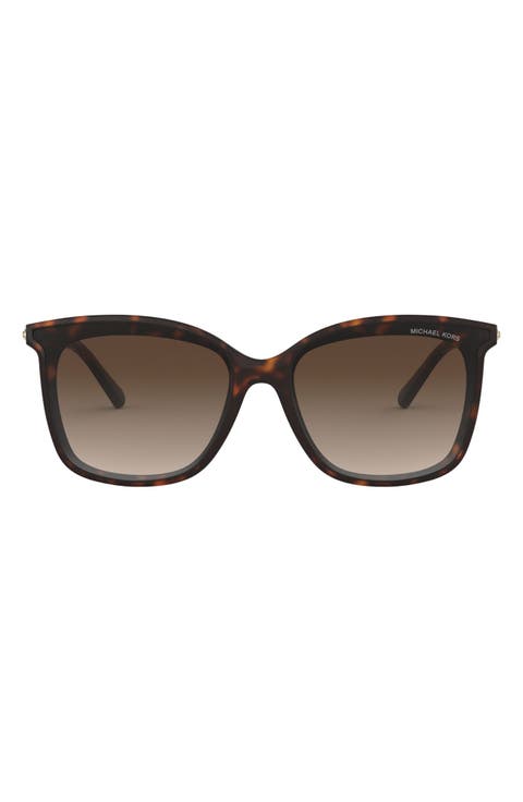 61mm Gradient Square Sunglasses