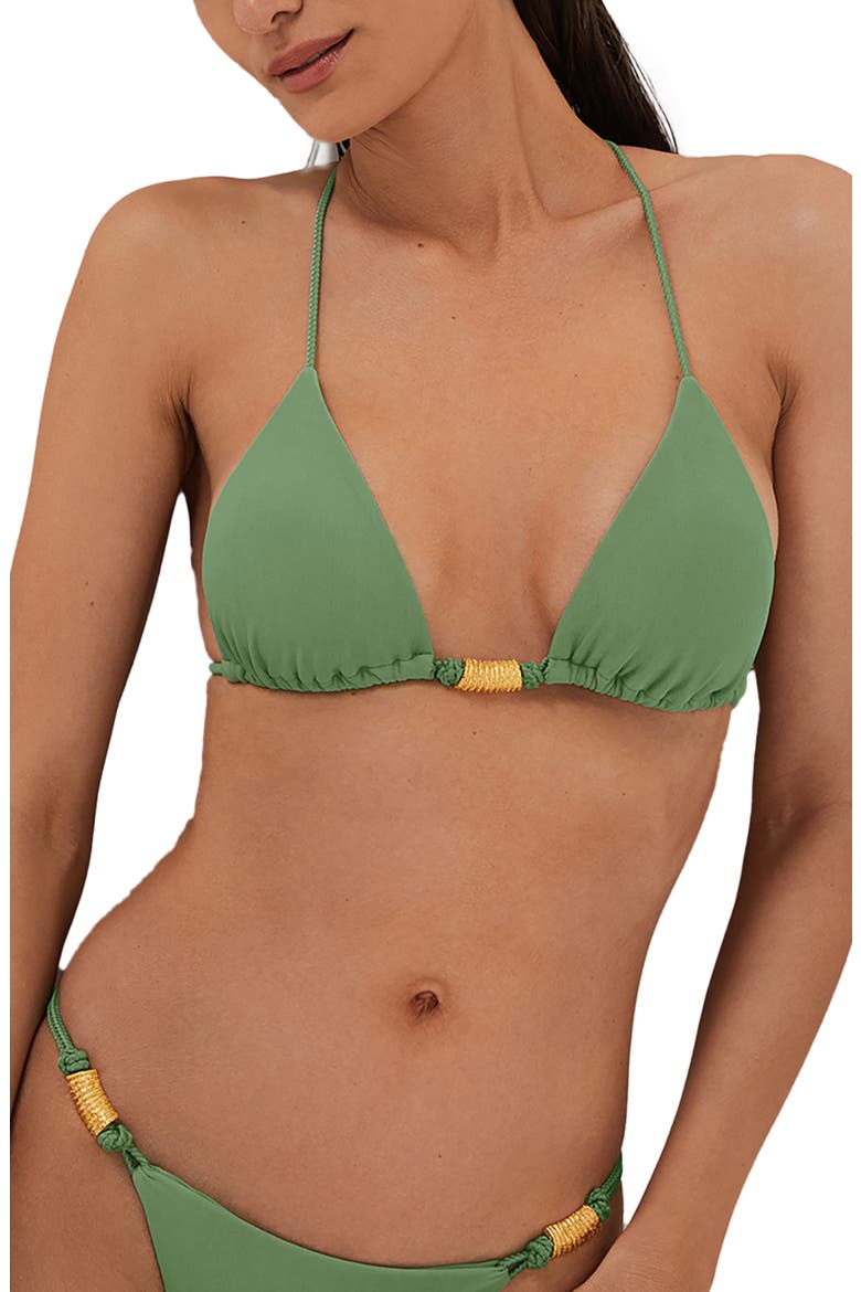 Stacy Double Strap Bikini Bottoms, Main, color, GREEN