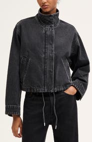 Madewell Denim Crop Field Jacket