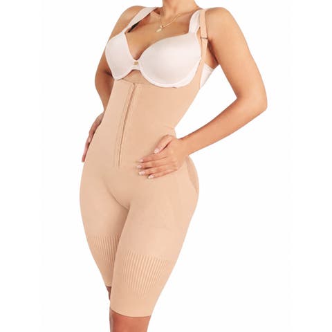 X Yahaira Happy Shapewear No.7 Corset Waist Cincher Above The Knee