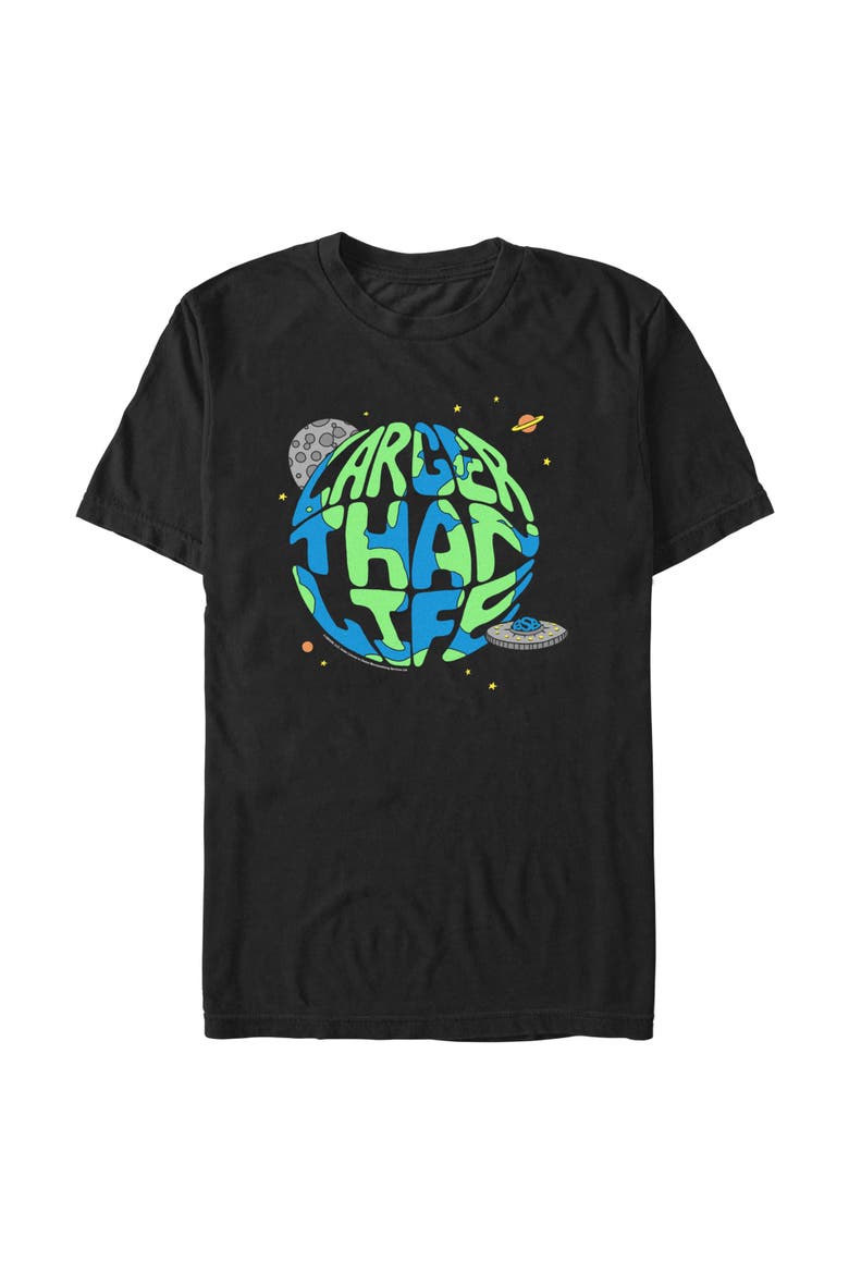 Men's Backstreet Boys Earth Larger Than Life Graphic T-Shirt, Main, color, Black