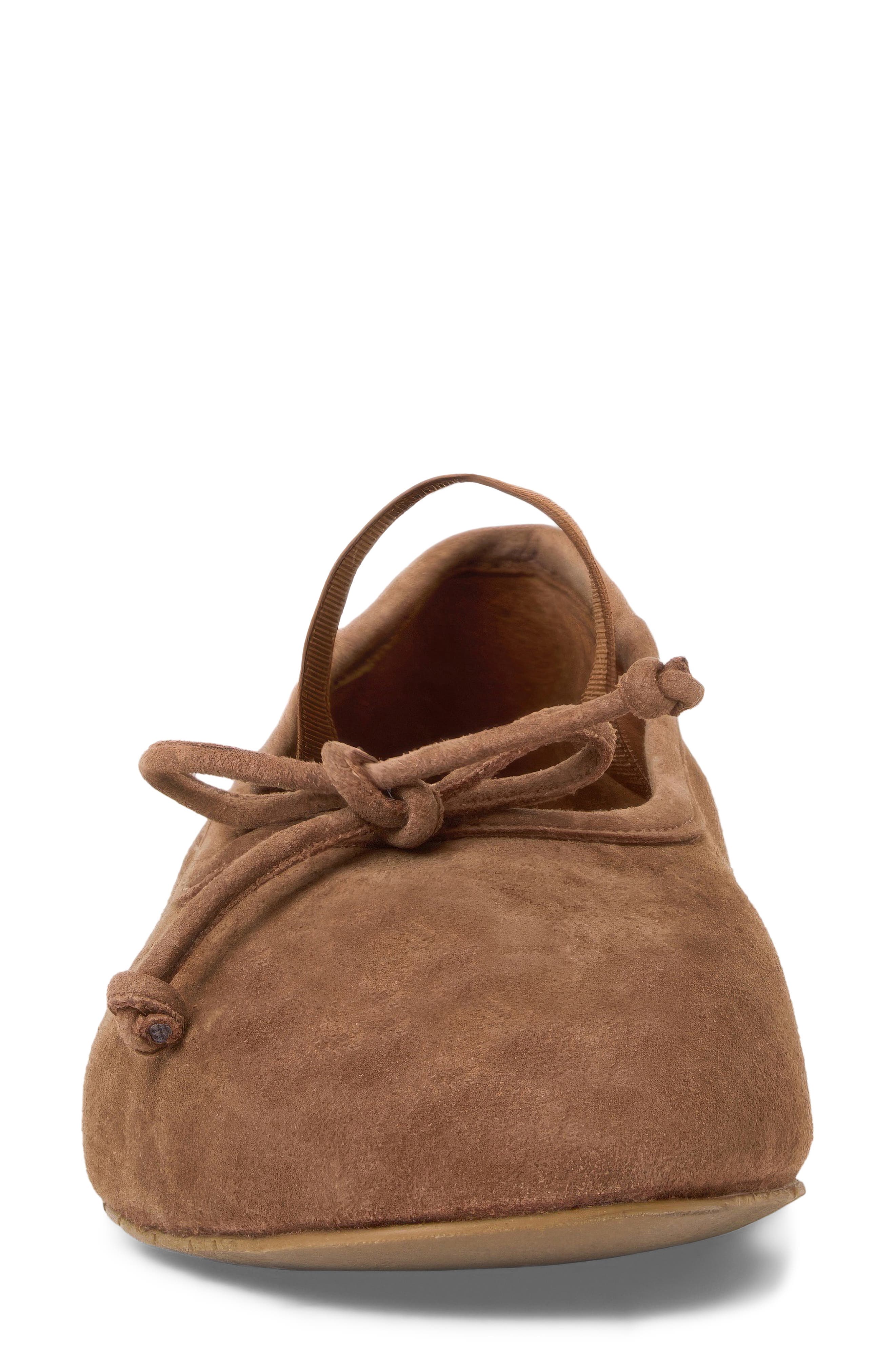 Carmella Waterproof Mary Jane Flat, Alternate, color, AMARETTO KID SUEDE