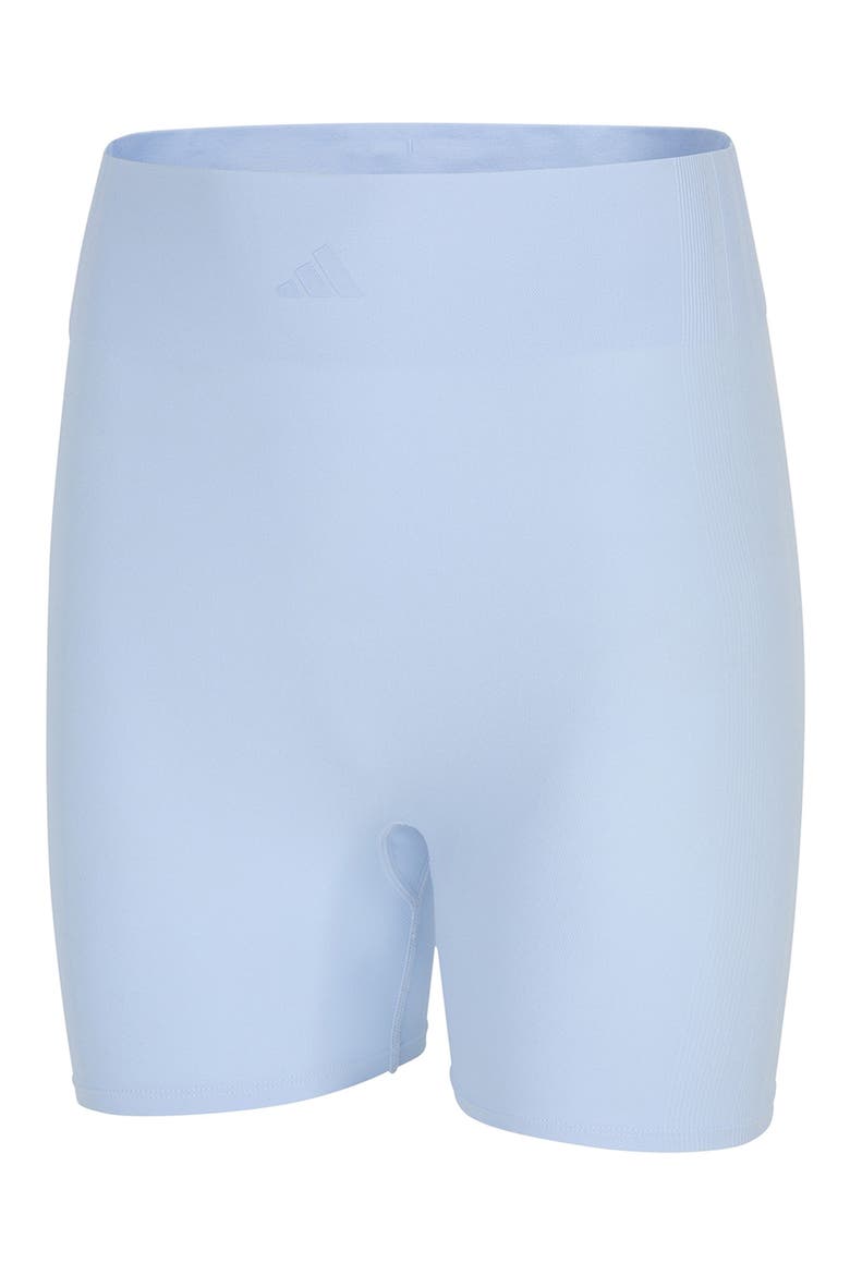 Smoothing High Waist Boxer Briefs, Alternate, color, GLOW BLUE
