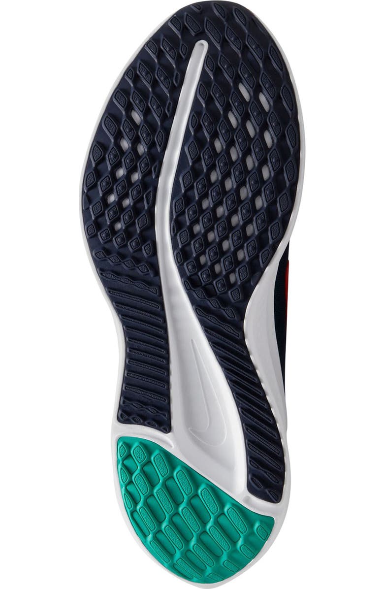 Nike Quest 5 Sneaker, Alternate, color, 401 Obsidian/ White/ Jade/ Red