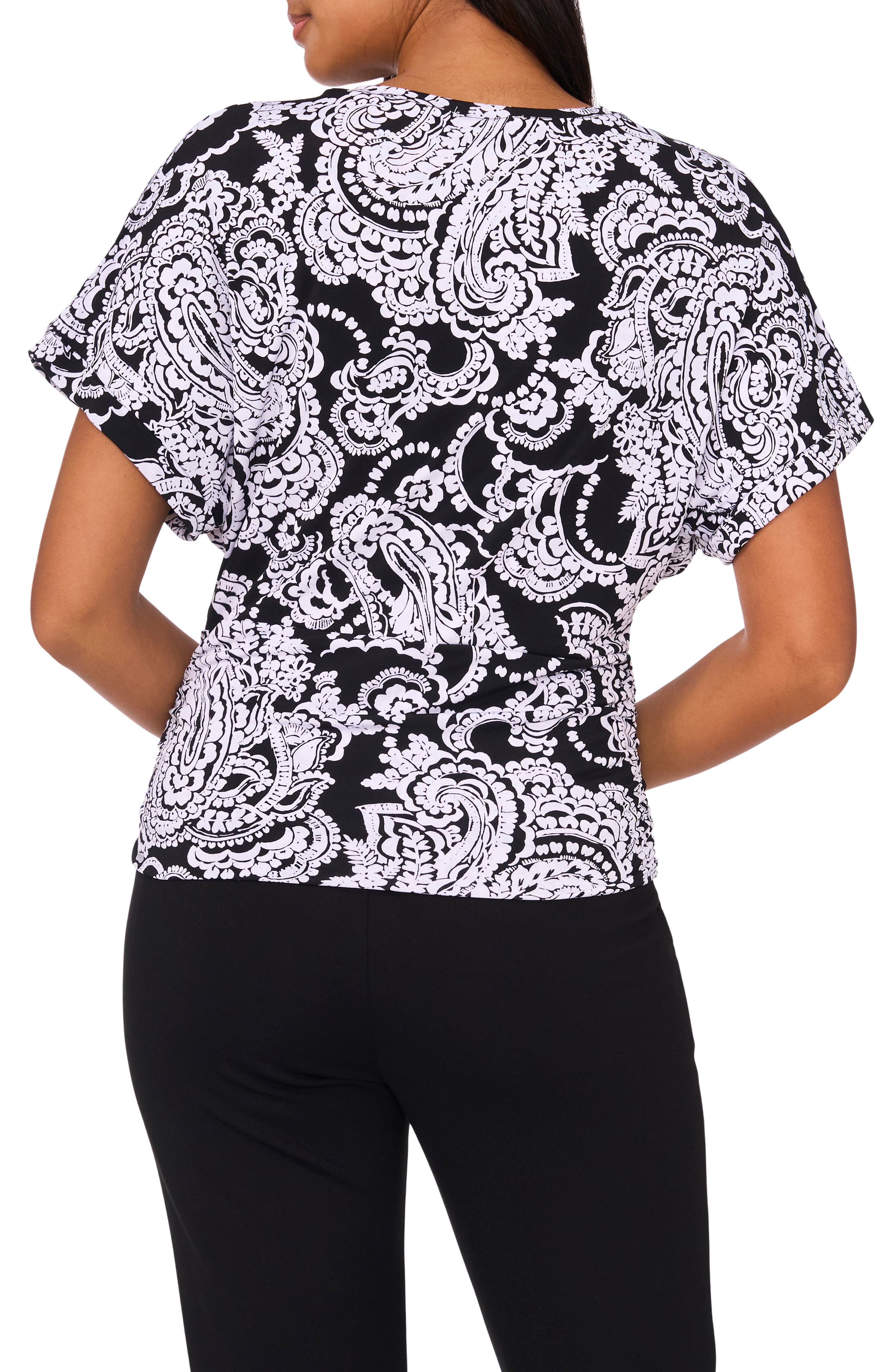 Stretch Jersey Banded Waist Top - image 2