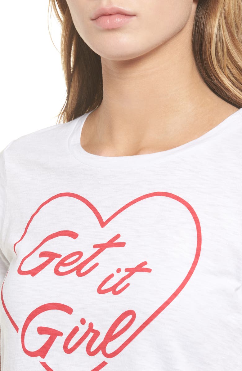 Sundry Get it Girl Tee, Alternate, color, 