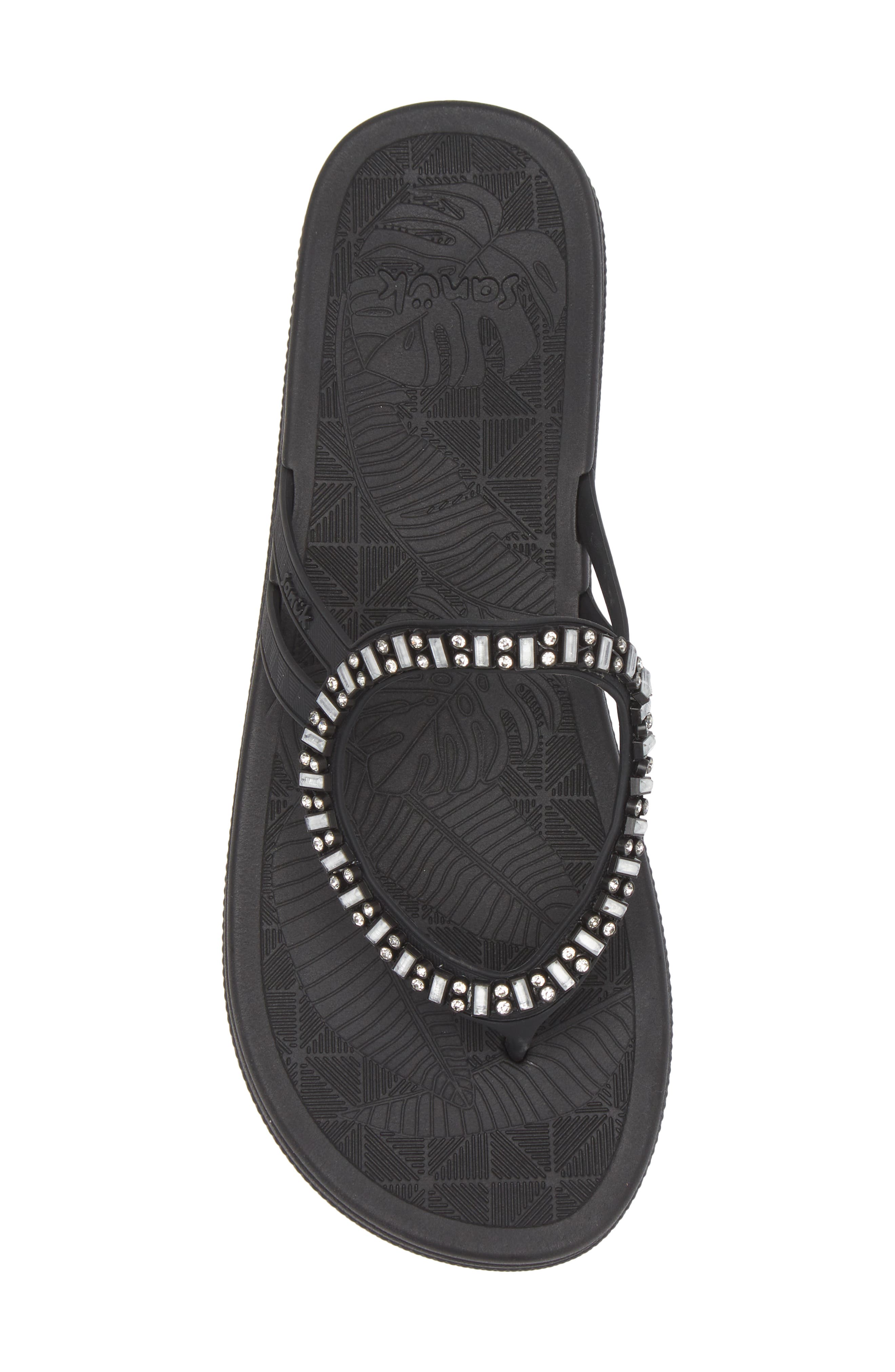 Sanuk Sunshine Crystal Platform Sandal, Alternate, color, 